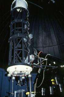 The 18-inch telescope at ASU's Dark Sky Observatory