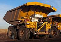 LNG equipped Caterpillar 793B mine haul truck