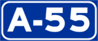 Autovía A-55 shield}}