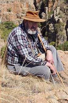 Andre Keyser at Grootkloof, Magaliesberg