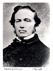 Andrew Leamy, pioneer industrialist.