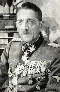 Artur Phleps wearing Waffen-SS dress uniform