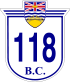 Highway 118 shield