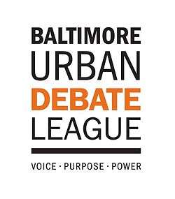 Logo of Baltimore Urban Debate League