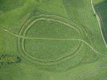 Barbury Castle Aerial View