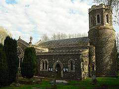 The church of St Mary at Brome