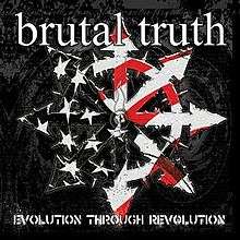 The cover for the album Evolution Through Revolution by Brutal Truth.