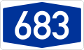 A683 shield}}