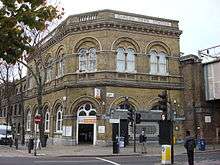 Camden Road railway station.