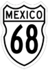 Federal Highway 68 shield