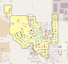 Boundary map.