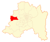 Location in the Santiago Metropolitan Region