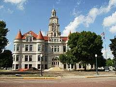 Courthouse at Dallas County, Iowa