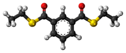 Ball-and-stick model of the ditophal molecule