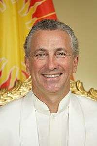 Tony Nader, Leader of the World-Wide Transcendental Meditation Organization, Global Country of World Peace, and Successor to Maharishi Mahesh Yogi.