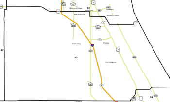 Map of the district