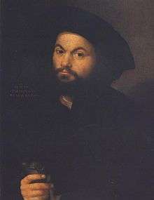 Francesco Torbido, Self Portrait