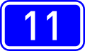 National Road 11 shield