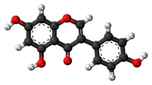 Genistein molecule