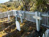 Graveyard of the Hardwicke Settlement site