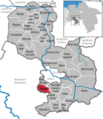 Hagen am Teutoburger Wald in OS.svg