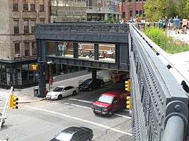 Elevated viewing area at 10th Avenue and 17th Street