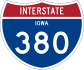 Interstate 380 marker