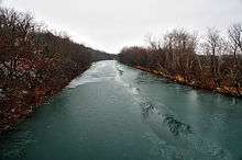 James River near Springfield, Missouri - the icy green-blue water is iconic.