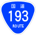 National Route 193 shield