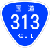 National Route 313 shield