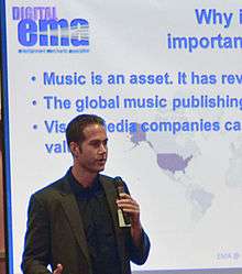 Photograph Jason Peterson presents at the Digital EMA Forum (2015) in Las Vegas, Nevada