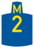 Metropolitan route M2 shield