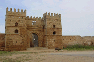 Kasbah main gate.