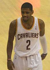 Kyrie Irving with the Cleveland Cavaliers