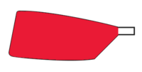 Image showing the rowing club's blade colours