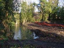 Latchmere Stream in Ham Common