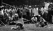 Lathi khela competition in Bangladesh