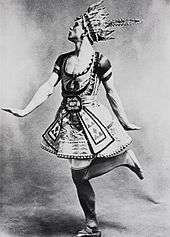 Nijinsky as The Blue God