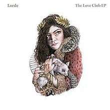 A painting of Lorde holding a rat, with a python around her neck and shoulders