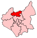 A small-to-medium sized constituency in the north of the county.