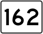 State Route 162 marker