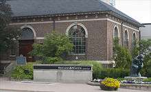 Front Entrance of MacLaren Art Centre