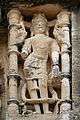 Man, sculpture with a broken arm, Neelkanth temple, Alwar district, Rajasthan, India.jpg