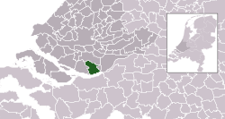 Location of Strijen