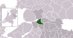 Location of Zwartewaterland