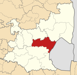 Location in Mpumalanga