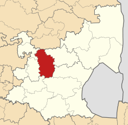 Location in Mpumalanga