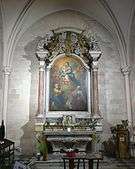 Altar of the ship-porters designed by Dominique Fossaty inside the Église Saint-Ferréol les Augustins