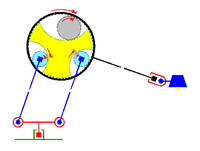 Mechanical locking jointlamp