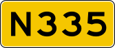 Provincial highway 335 shield}}